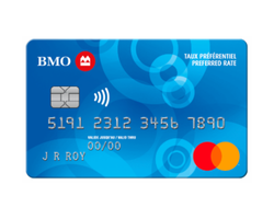 BMO Preferred Rate Mastercard credit card